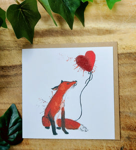 Forgotten Fox Greeting Card