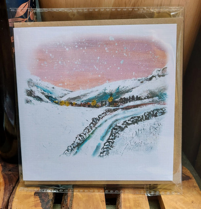 Snowscene Greeting Card