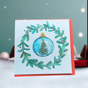 Bauble Greeting Card