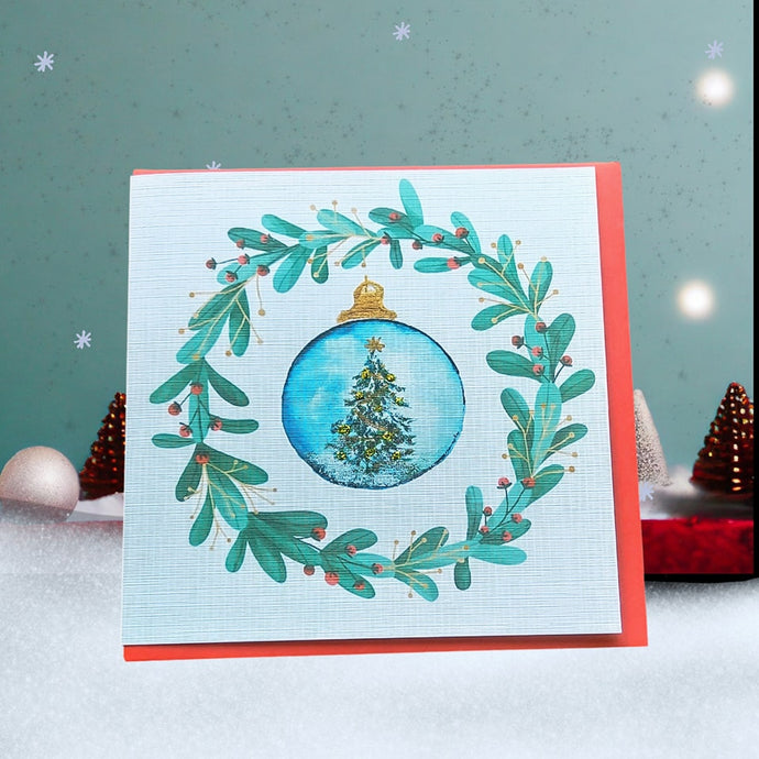 Bauble Greeting Card