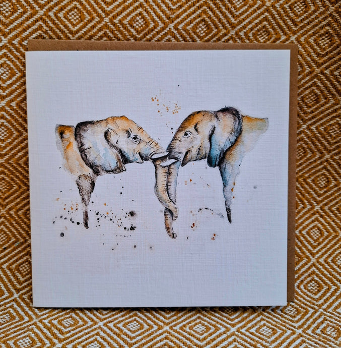 Until The End Greeting Card