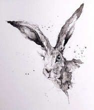 Load image into Gallery viewer, Pen &amp; Ink Hare Print