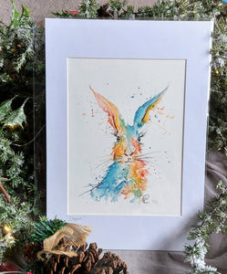 'Dream' Hare Print