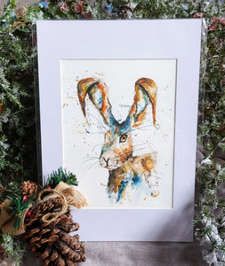 Wild Hare Print