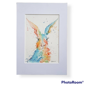 'Dream' Hare Print