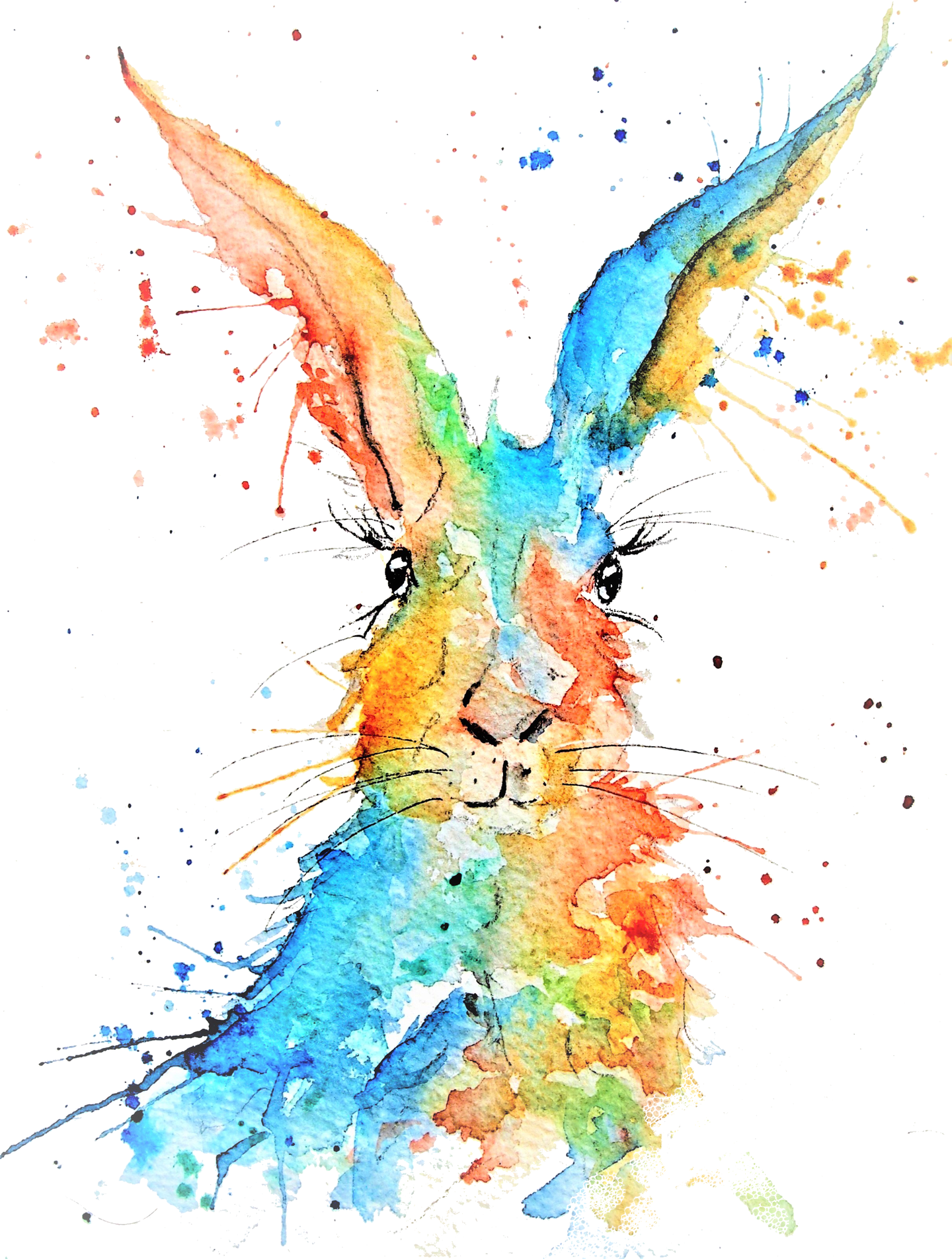 'Dream' Hare Print